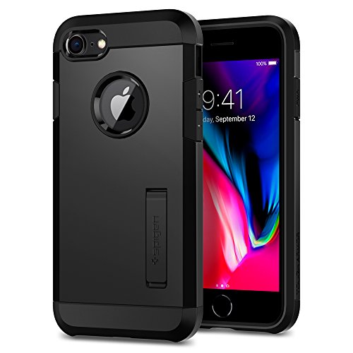 Spigen Tough Armor [2nd Generation] Designed for iPhone 8 Case (2017) / Designed for iPhone 7 Case (2016) - Black