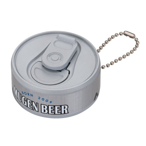 BANDAI NAMCO Entertainment Infinite Mugen Beer Can Keychain Silver Ver.