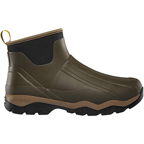 LaCrosse Men's 612460 Alpha Muddy Mid 6' 3.5MM Waterprooof Outdoor Boot, Stone - 11 D