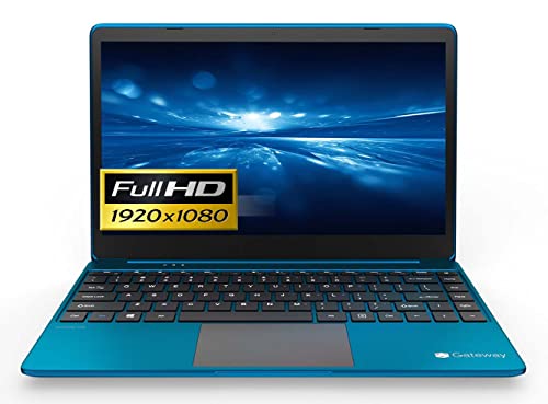 Gateway Newest 14.1' FHD Laptop in Blue Intel Core i5-1135G7 Quad-Core up to 4.2 Processor 16GB DDR4 RAM 512GB SSD HDMI Wi-Fi Win 11 (Renewed)