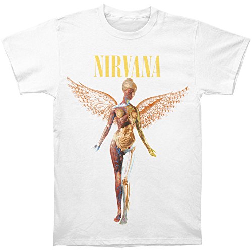 Nirvana Utero T-Shirt, White, Large