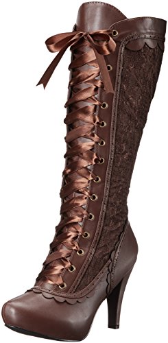 Ellie Shoes Women's 414-Mary Boot, Brown, 10 M US