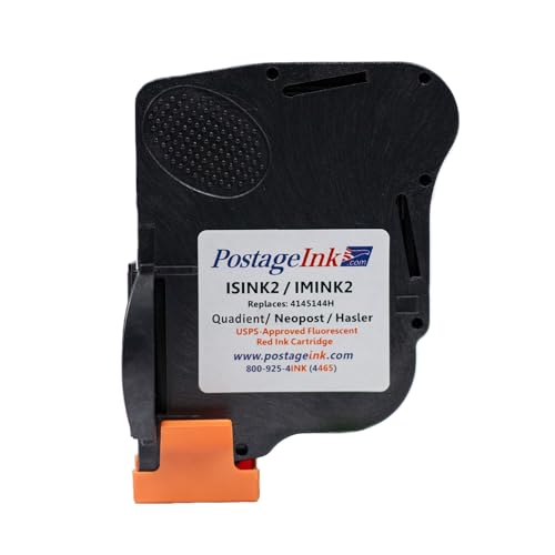 PostageInk.com ISINK2 / IMINK2 / Sure.Jet # 4145144H Non-OEM Ink Cartridge Replacement for IS280 and IM280 Machines
