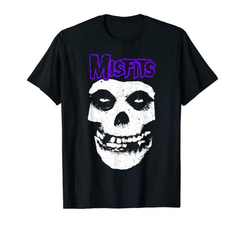 Misfits – Skull Purple Logo T-Shirt