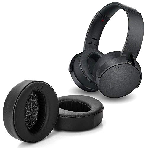 Earpads for Sony MDR-XB950BT Replacement Ear Cushion Pads with Protein Leather and Memory Foam for Sony MDR-XB950BT XB950B1 XB950N1 On Ear Headphones ONLY, Black