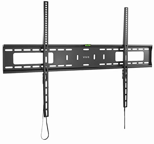 VIVO Extra Large Heavy Duty 60 to 100 inch LCD LED Curved and Flat Panel Screen, TV Wall Mount Bracket with Max 900x600mm VESA, Black, MOUNT-VW100F