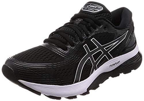 ASICS Gel-Nimbus 21 Wide 2E Mens Running Trainers 1011A172 Sneakers Shoes (UK 7 US 8 EU 41.5, Black Dark Grey 001)