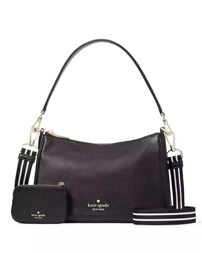 Kate Spade Rosie Leather Shoulder Bag (Black)