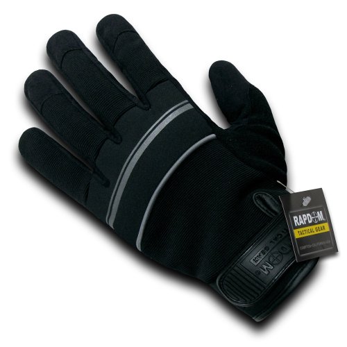 Rapdom Tactical Box Handling Gloves, Black, Medium