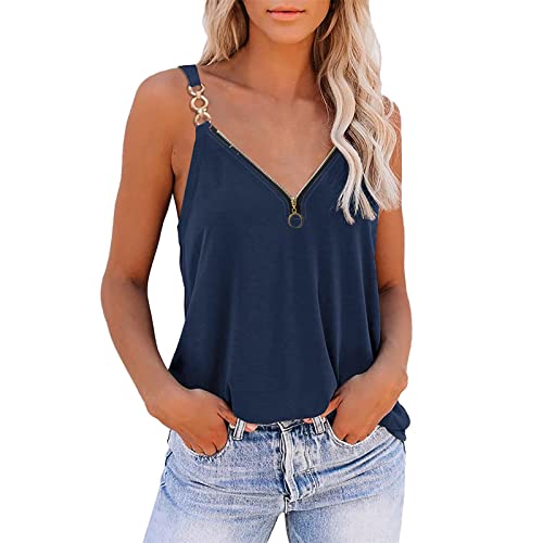 Womens Tops Ruffle Short Sleeve Crewneck Shirts Solid Casual Loose Babydoll Blouses Yellow Tunic Boho tees for Women Cute Summer Tops for Women Trendy Sparkly Tank top(Blue, S)