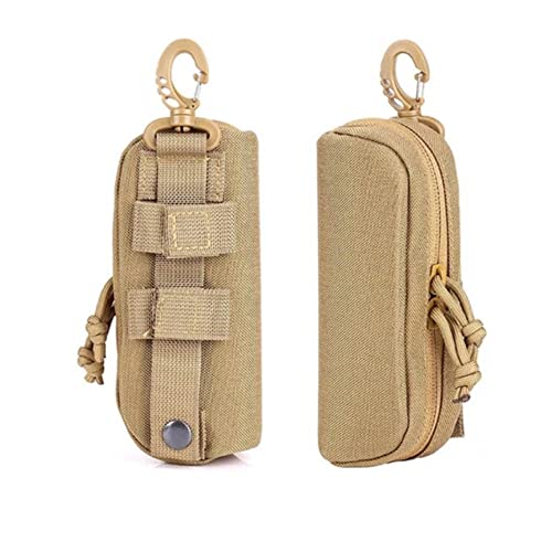 Peminkoo Tactical MOLLE Glasses Case Shockproof Protective Box Portable Eyeglasses Cases Eyewear With Belt Clip