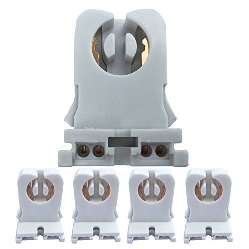 Non-shunted Turn Type 4-Pack UL Listed T8 Lamp Holder Tombstone Sockets LED Fluorescent Tube