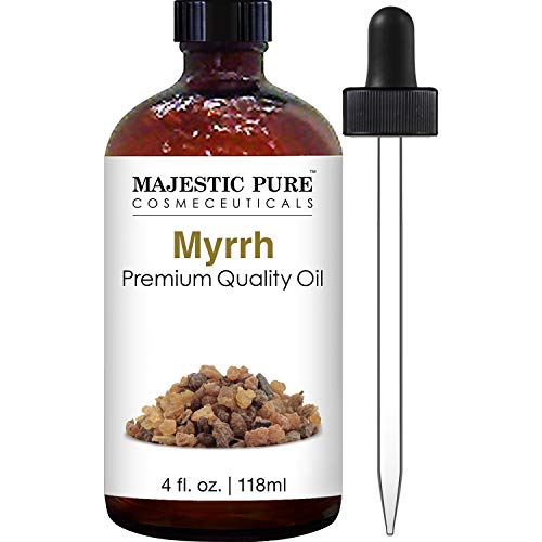 MAJESTIC PURE Myrrh Oil Premium Quality, 4 Fl Oz