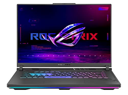 ASUS ROG Strix G16 (2024) Gaming Laptop, 16” 16:10 FHD 165Hz Display, NVIDIA GeForce RTX 4060, Intel Core i7-13650HX, 16GB DDR5, 1TB PCIe Gen4 SSD, Wi-Fi 6E, Windows 11, G614JV-AS74