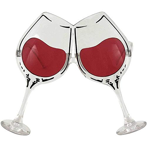 elope Wine Goblet Eyeglasses Clear/Rose - ST