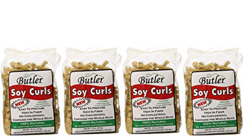 Butler Foods, Soy Curls, 8 Ounce (pack of 4)