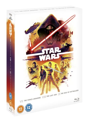 Star Wars Sequel Trilogy Box Set Blu-ray (Episodes 7-9) [2022] [Region Free]