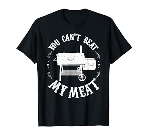 Funny BBQ Pit Reverse Flow Smoker Accessory Dad Grill Gift T-Shirt