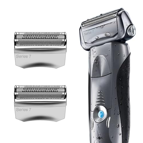 2Pack 70S Series 7 Replacement Head for Braun Series 7 Foil Shaver Replacement Heads for Braun Series 7 Replacement Compatible with Series 7 Shavers 70s 720,750CC, 760CC,790CC,9565 Foil Shaver