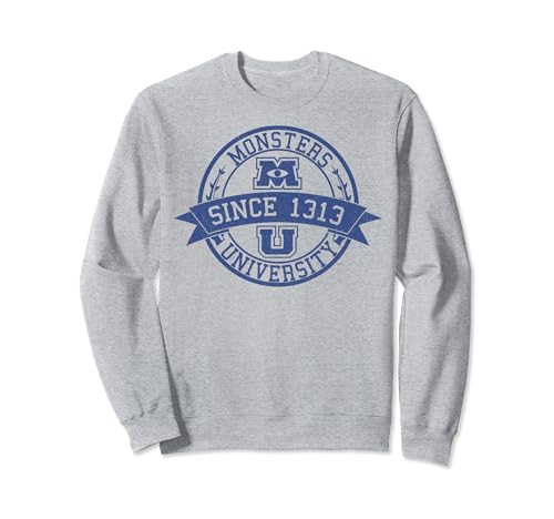 Disney Pixar Monsters University School Crest Movie Logo Sweatshirt