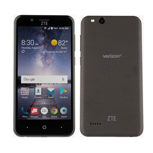 ZTE Z3153V Blade Vantage 2 5.4' Smartphone, 16 GB Storage, 2 GB RAM, 2 MP Front 5 MP Rear, Android 9 Pie, Verizon, Black