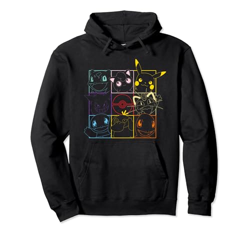 Pokémon Grid Pullover Hoodie