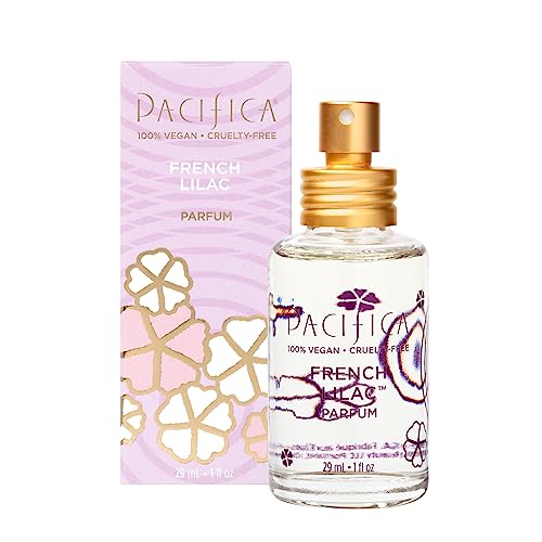 Pacifica Beauty, French Lilac Clean Fragrance Spray Perfume, Floral Scent, Vegan + Cruelty Free, Phthalate-Free, Paraben-Free (Package May Vary)