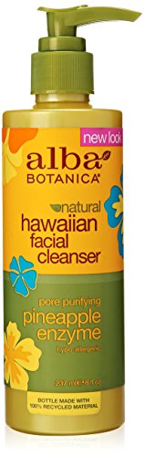 Alba Botanica Hawaiian Enzyme Face Cleanser, Pineapple, 8 oz