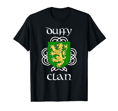 Duffy Family Crest Shirt, Irish Reunion T Shirt