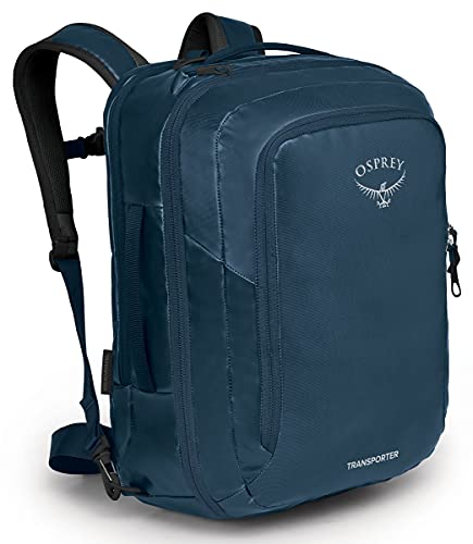 Osprey Transporter 36L Global Carry-On Backpack, Venturi Blue