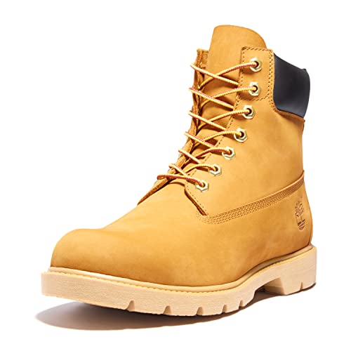 Timberland Men's 6 Inch Premium Boot, Wheat Nubuck, 11 M (US)