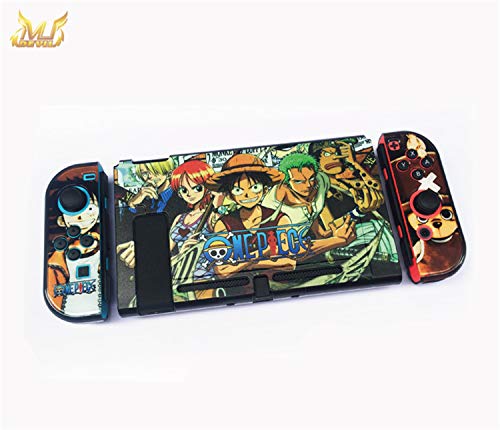 MUDEVIL Protective Case for Nintendo Switch | ONE Piece | Anti-Scratch Shockproof Slim Cover Case for Nitendo Switch and Joystick