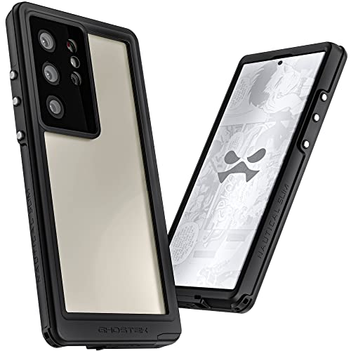 Ghostek NAUTICAL Slim Waterproof Case for Galaxy S23 Ultra (6.8') - Shockproof, Camera Lens Protector, Clear