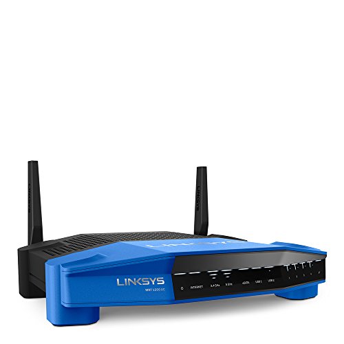 Linksys WRT1200AC Dual-Band and Wi-Fi Wireless Router with Gigabit and USB 3.0 Ports and eSATA