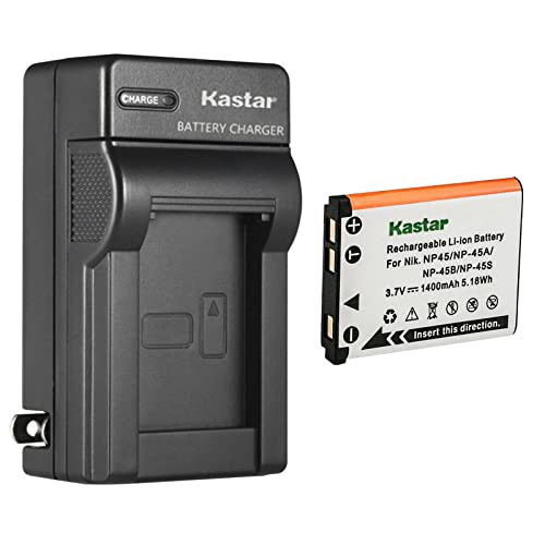 Kastar 1-Pack Battery and AC Wall Charger Replacement for Fujifilm FinePix XP120 FinePix Z10fd FinePix Z20fd FinePix Z30 FinePix Z31 FinePix Z33WP FinePix Z35 FinePix Z37 FinePix Z70 FinePix Z71