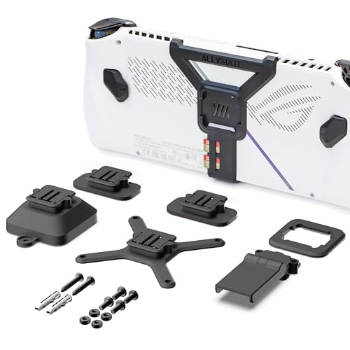 Mechanism Allymate Entire System | ROG Ally Stand, VESA & Wall Mounts 6-in-1 Bundle | Our ASUS ROG Ally Accessories Fit in Any ROG Ally Case | Mount Anything to The ROG Ally Console & it to Anything