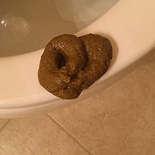 Htppzjr Fake Poopy Toy, Sproof Brown Realistic Fake Poop, Novelty Floating Fake Poop Toys for April Fools' Day Prank, Perfect Gag Gift, Prank Gift