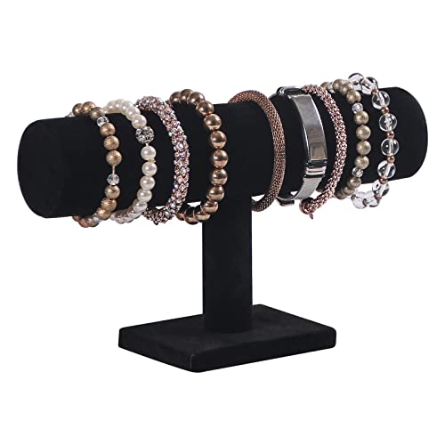 Coward Bracelet Holder Organizer for Show Jewelry Display Boutique Watch Stand for Selling Organization Storage (Detachable Back Velvet)