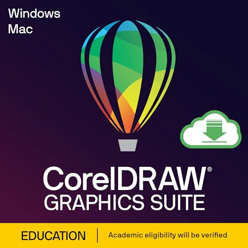 CorelDRAW Graphics Suite 2024 | Education Edition | Graphic Design Software for Professionals [PC/Mac Download]