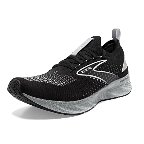 Brooks Men’s Levitate Stealthfit 6 Neutral Running Shoe - Black/Grey/Oyster - 10 Medium