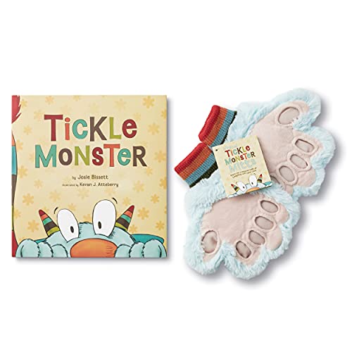 Tickle Monster Laughter Kit — Includes the Tickle Monster book and fluffy mitts for reading aloud and tickling!