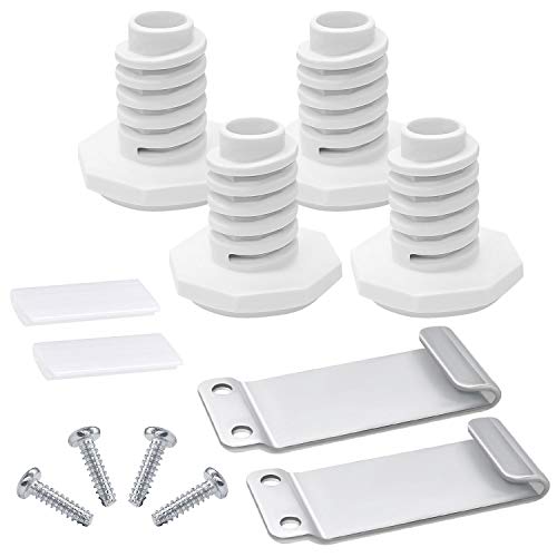 W10869845 Dryer Stacking Kit Fit for Whirl-pool May-tag Standard and Long Vent Dryer & Washer Replace Number 52774 W10298318 W10298318RP W10761316 4502692 AP6047938 PS12069913 EAP12069913 by Romalon