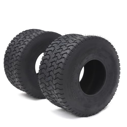 Set of 2 Turf Tire, 23x10.5-12-4PR Lawn Mower Tire & Tractor Turf Tire & Garden Tire