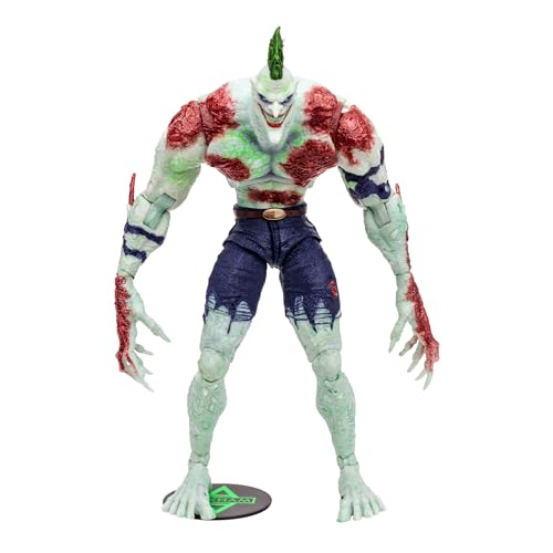 McFarlane Toys - DC Multiverse The Joker Titan, Glow in The Dark Edition Mega Figure, Gold Label, Amazon Exclusive