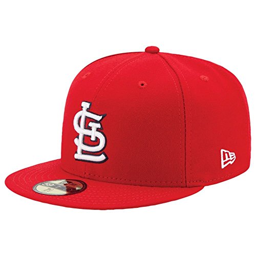 New Era St Louis Cardinals MLB Authentic Collection 59Fifty Cap Red/White Size Fitted 7 1/2