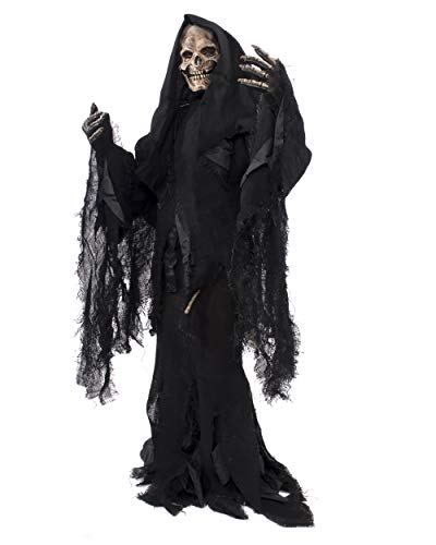 Zagone Studios Grim Reaper Costume with Mask, Rotting Gown and Gloves