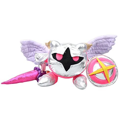 Vadkind Kirby Plush, 11.0' Galacta Knight Plushies Toy for Game Fans Gift, Cute Stuffed Figure Doll for Kids and Adults