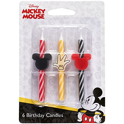 Mickey Mouse Character Birthday Candles