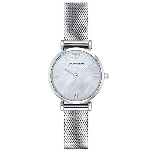 Emporio Armani Women's AR1955 Retro Silver Watch