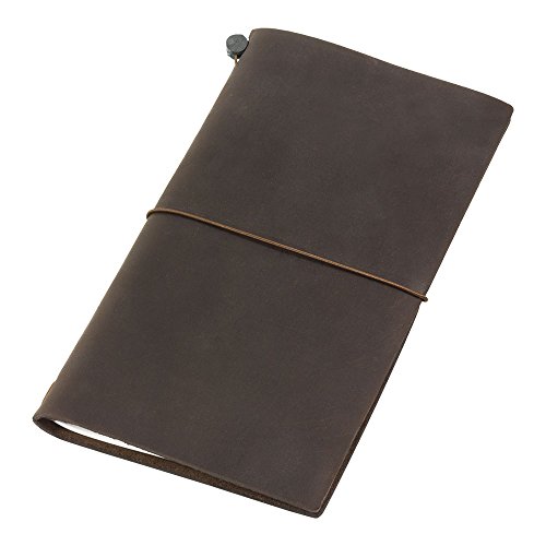 トラベラーズカンパニー Traveler's Notebook, Regular Size, Brown 13715006